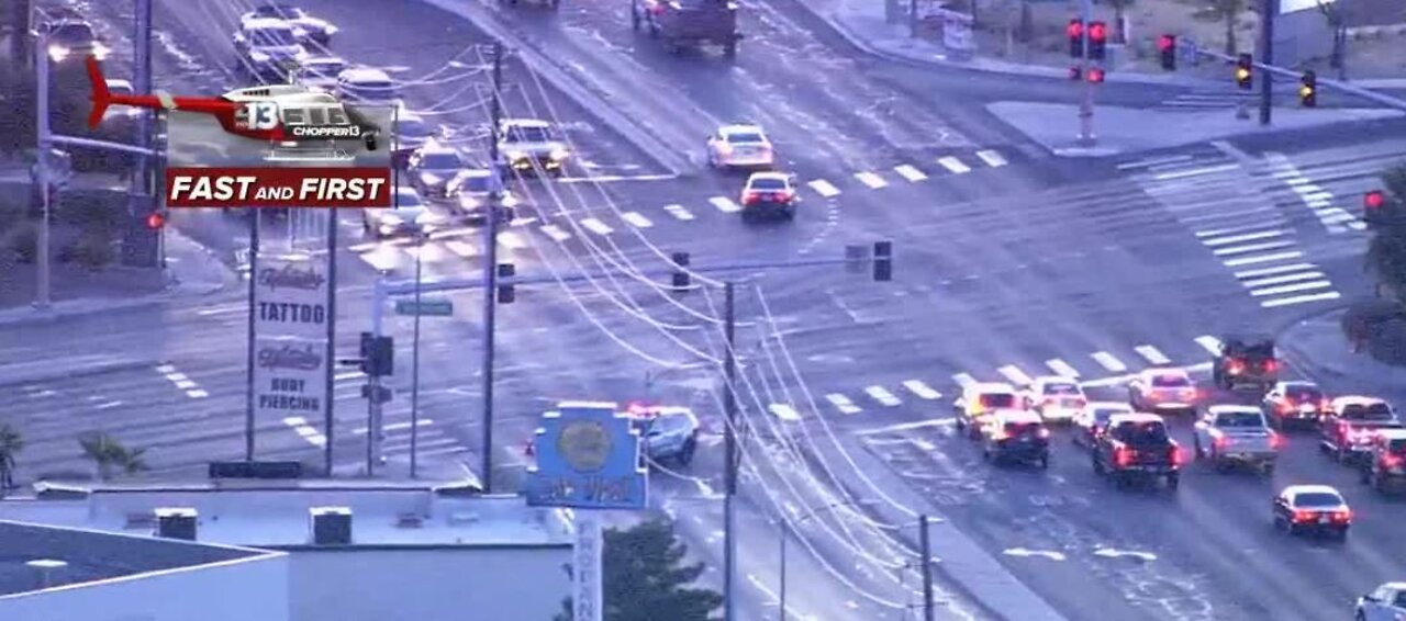 Police activity near Rainbow and Rancho Driive