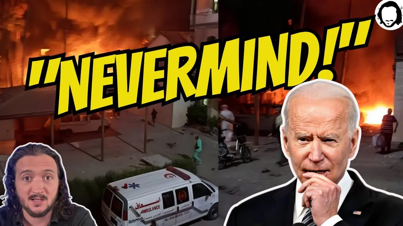 Biden RETRACTS Statement Opposing War Crimes