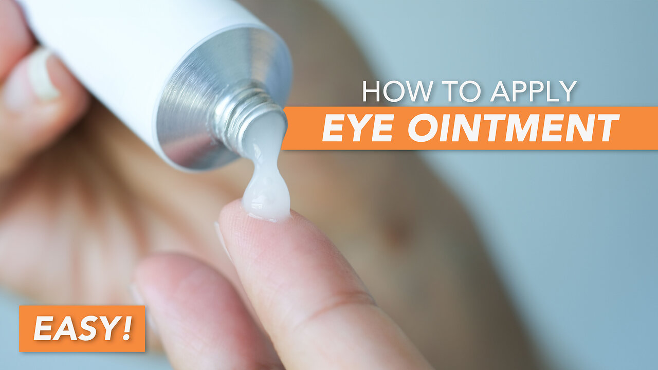 How To Apply Eye Ointment (Quick & Easy!)