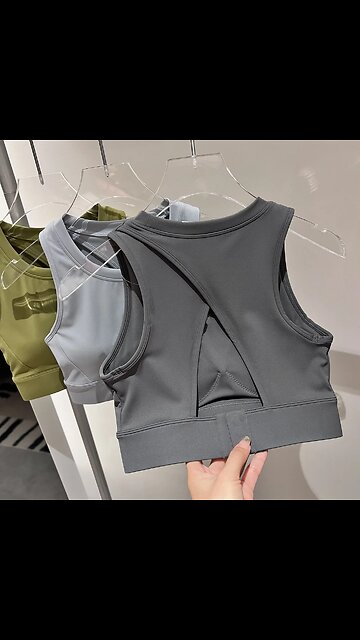 SALE!! Lycar Fabric Fitness Top Yoga Bra Gym Sport Bra