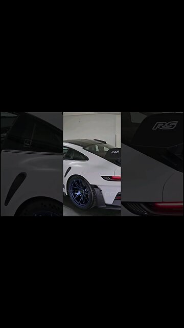 Porsche 911 GT3 RS 992 generation Matte White by Autoshield #autoshield #porsche #911gt3rs #992gt3r