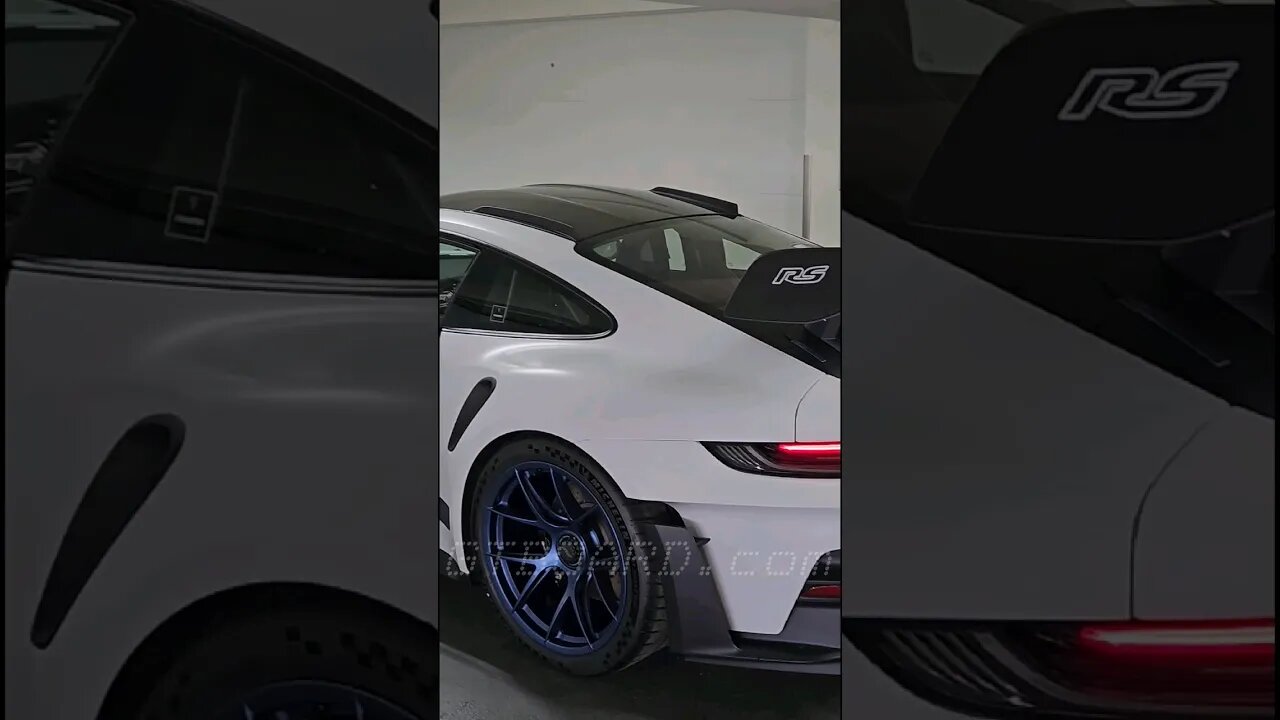 Porsche 911 GT3 RS 992 generation Matte White by Autoshield #autoshield #porsche #911gt3rs #992gt3r