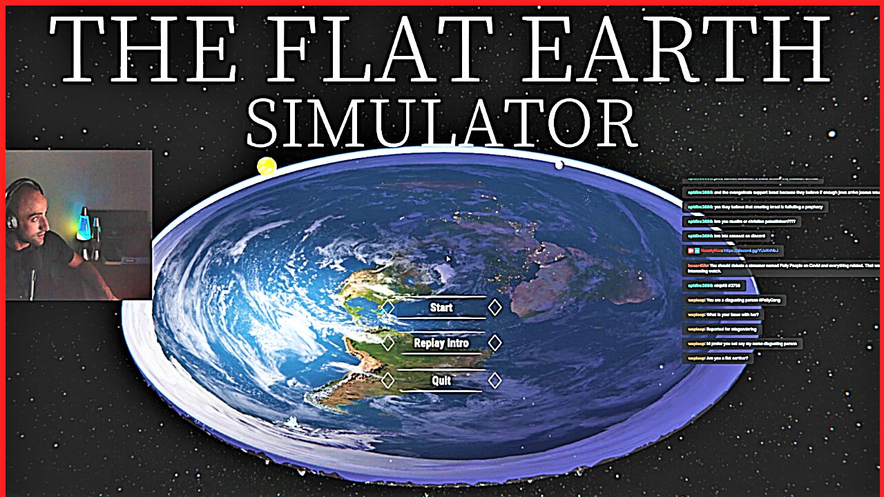 Flat Earth Theory Explained in Flat Earth Simulator