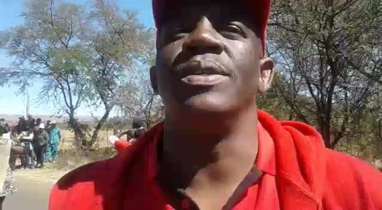 Majakaneng residents demand the arrest of a NWest farmer (QBu)