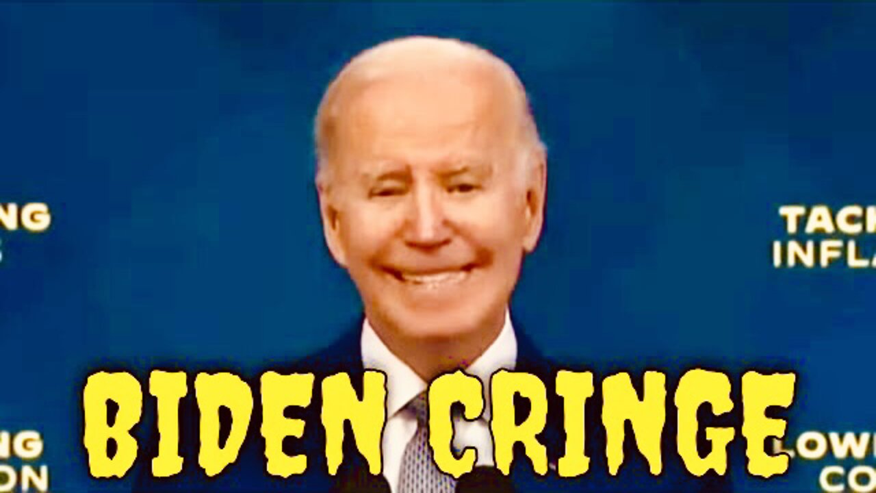 Today's BIDEN CRINGE Moment: “I CAN TASTE IT"