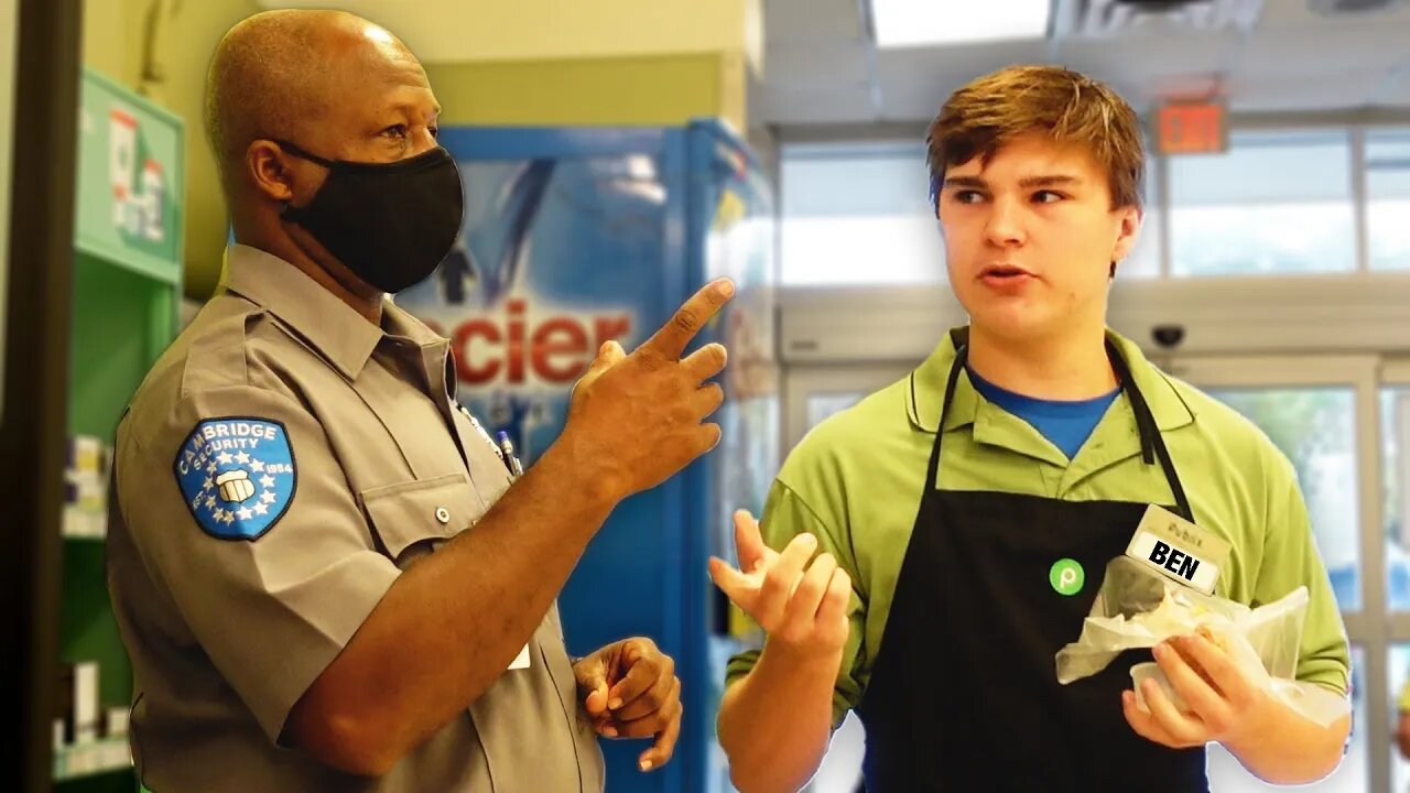 Fake Grocery Store Employee Prank!