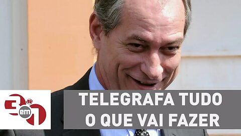 Vera: "Ciro Gomes telegrafa tudo o que vai fazer"