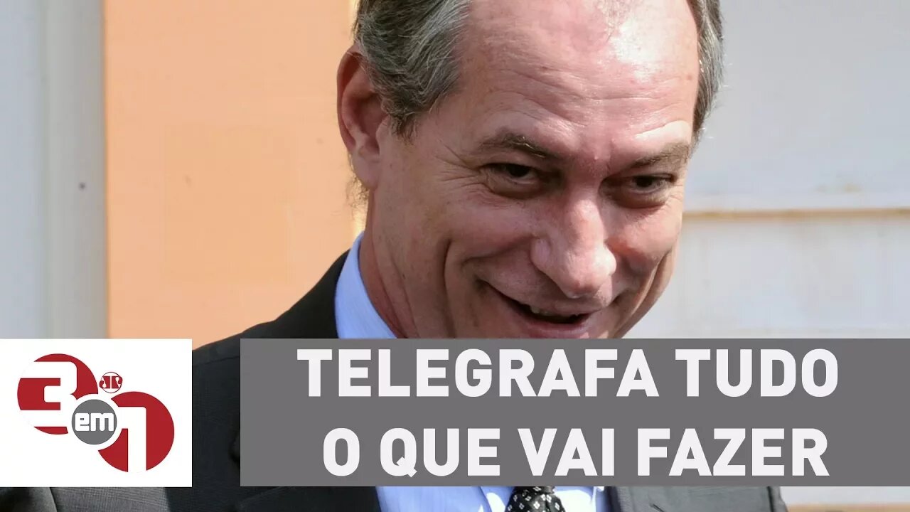 Vera: "Ciro Gomes telegrafa tudo o que vai fazer"