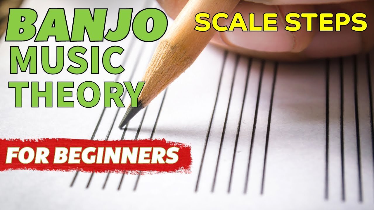 Beginner Banjo music theory | Scale steps