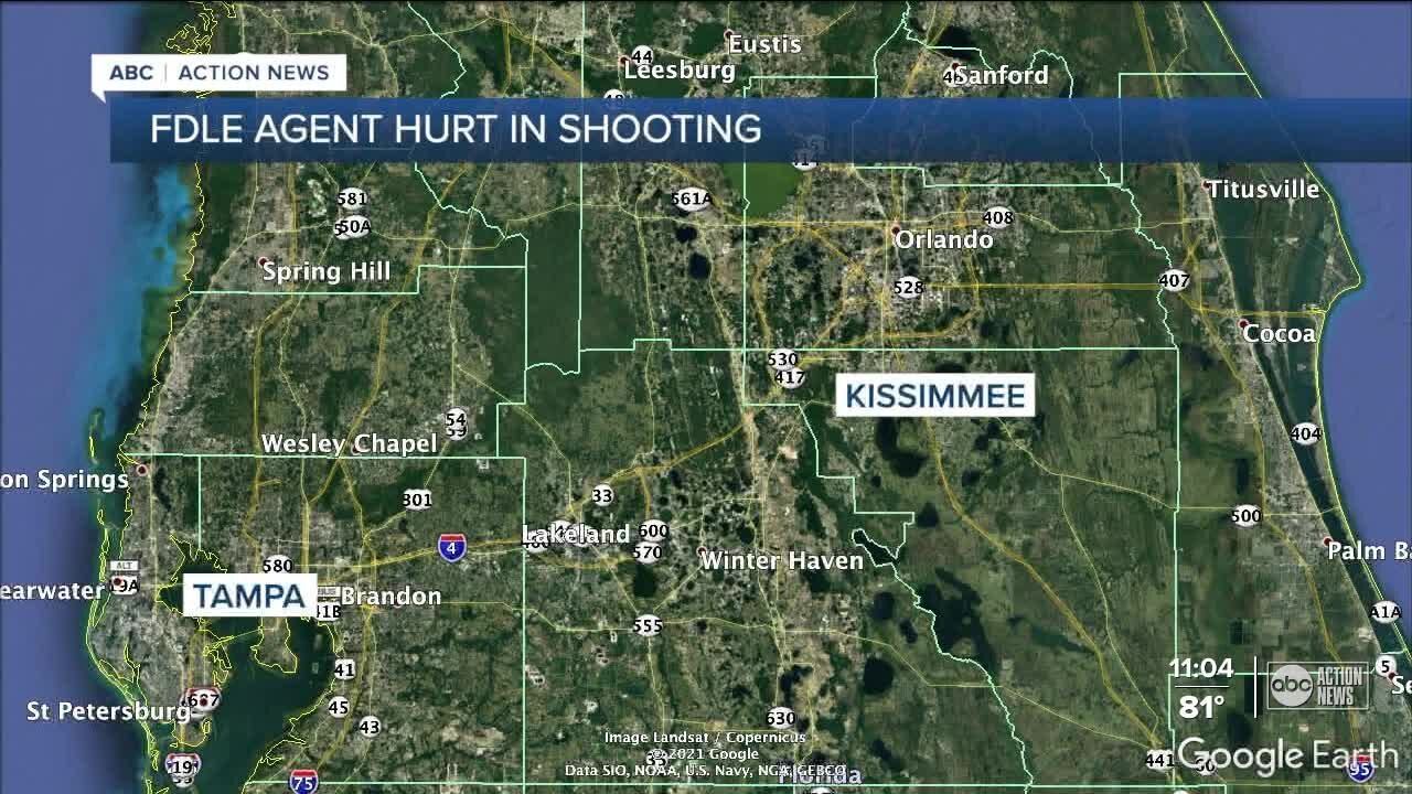 FDLE Tampa agent injured in Kissimmee shooting, police say
