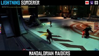 SWTOR 7.0 Veteran Playthrough of Mandalorian Raiders | Level 80 Lightning Sorcerer