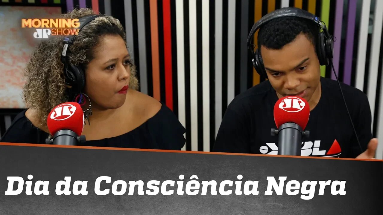 Adriana Moreira e Fernando Holiday debatem o dia da Consciência Negra