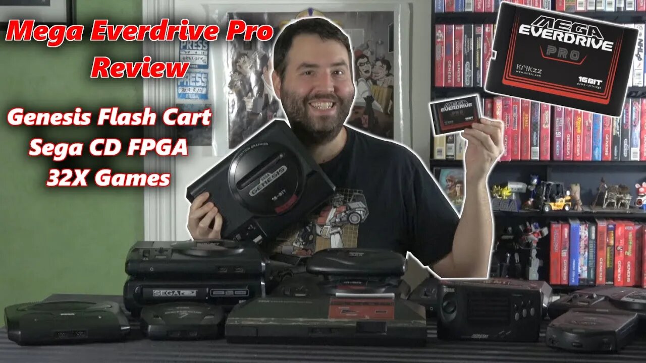Mega Everdrive Pro (Sega Genesis/32X/Mega CD Flash Cart) - Adam Koralik