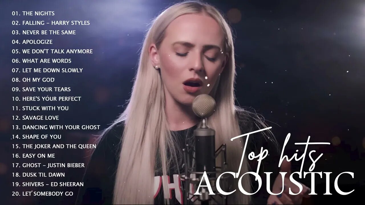 Acoustic Songs 2022 Acoustic Covers Of Popular Songs Top Hits English Acoustic Love Songs