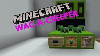 Minecraft: Wac-A-Creeper Arcade Game