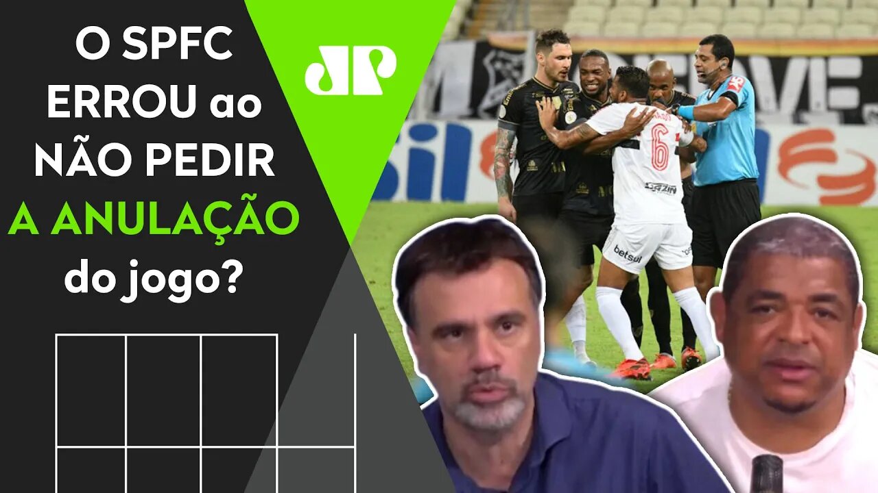 "O São Paulo tá sendo..." O SPFC ERROU ao NÃO pedir a ANULAÇÃO do jogo contra o Ceará?