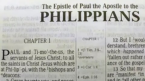 Philippians: Chapters 01-04