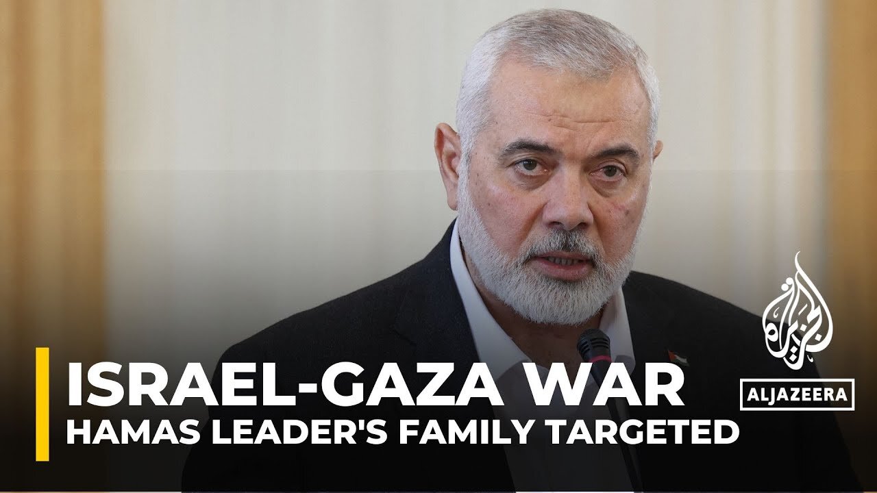 Haniyeh to Al Jazeera: Killing of family members won't affect Hamas's demands