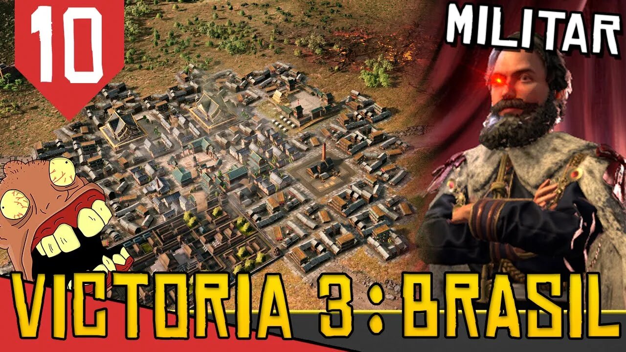 Quandos O BRs Invadem a CHINA - Victoria 3 Brasil #10 [Gameplay PT-BR]