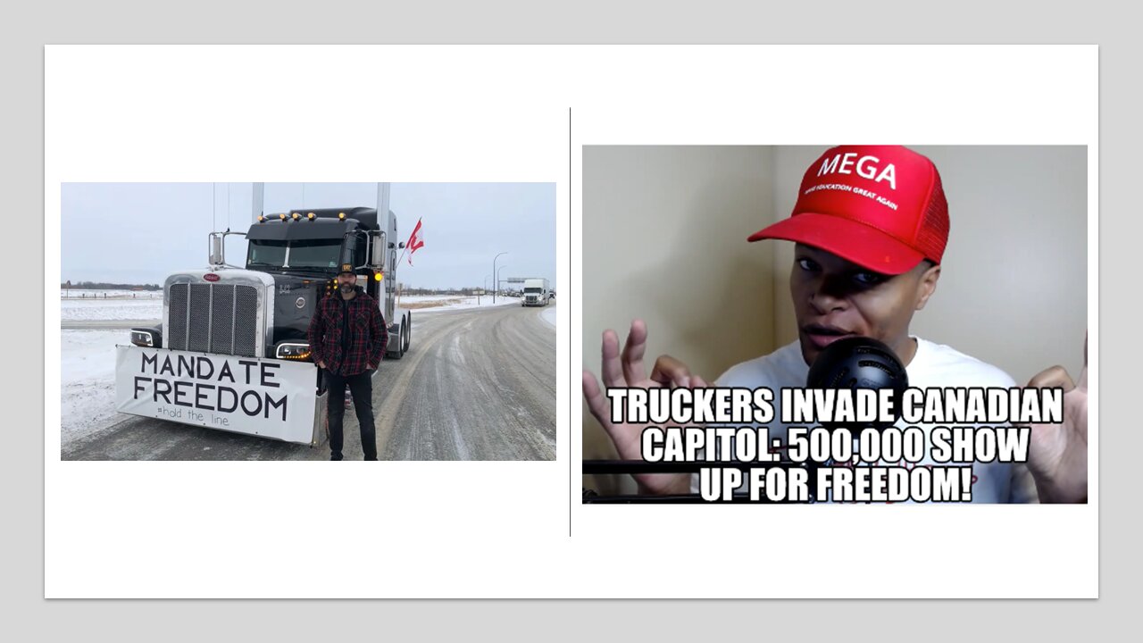 Truckers Invade Canadian Capitol: 500,000 Show Up for Freedom!