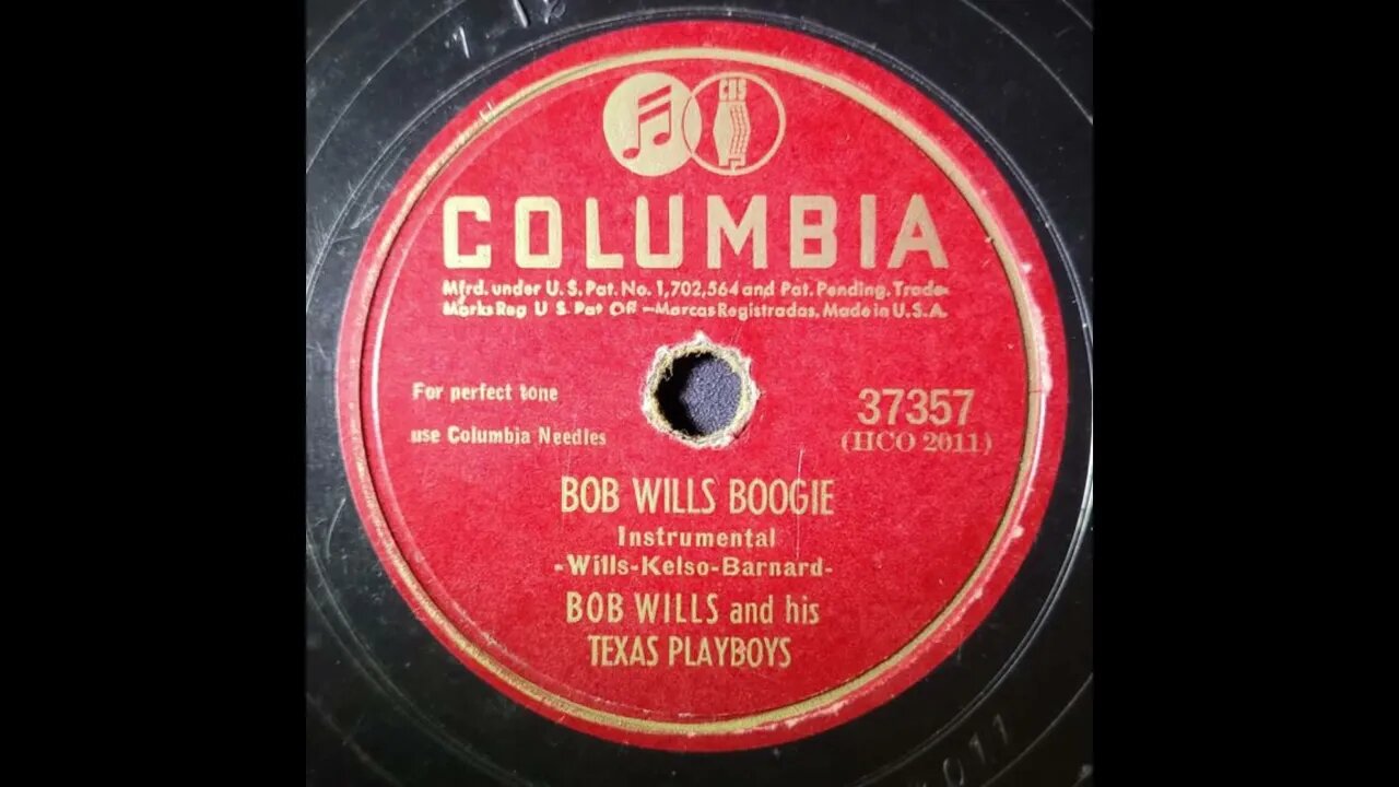 Bob Wills and His Texas Playboys – Bob Wills Boogie