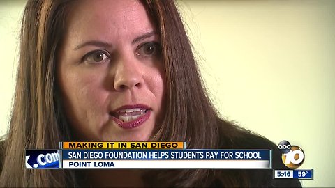 Making it in San Diego: Paying for College