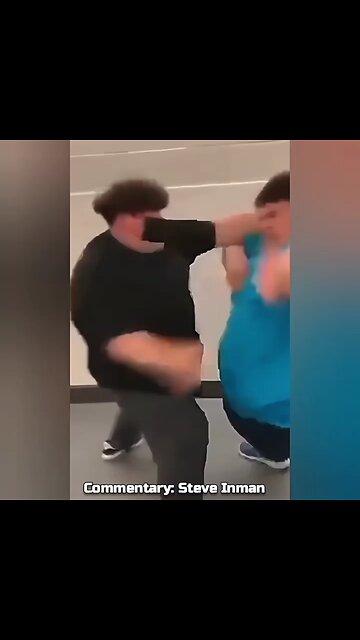 Luckily he was wearing a mask protect himself