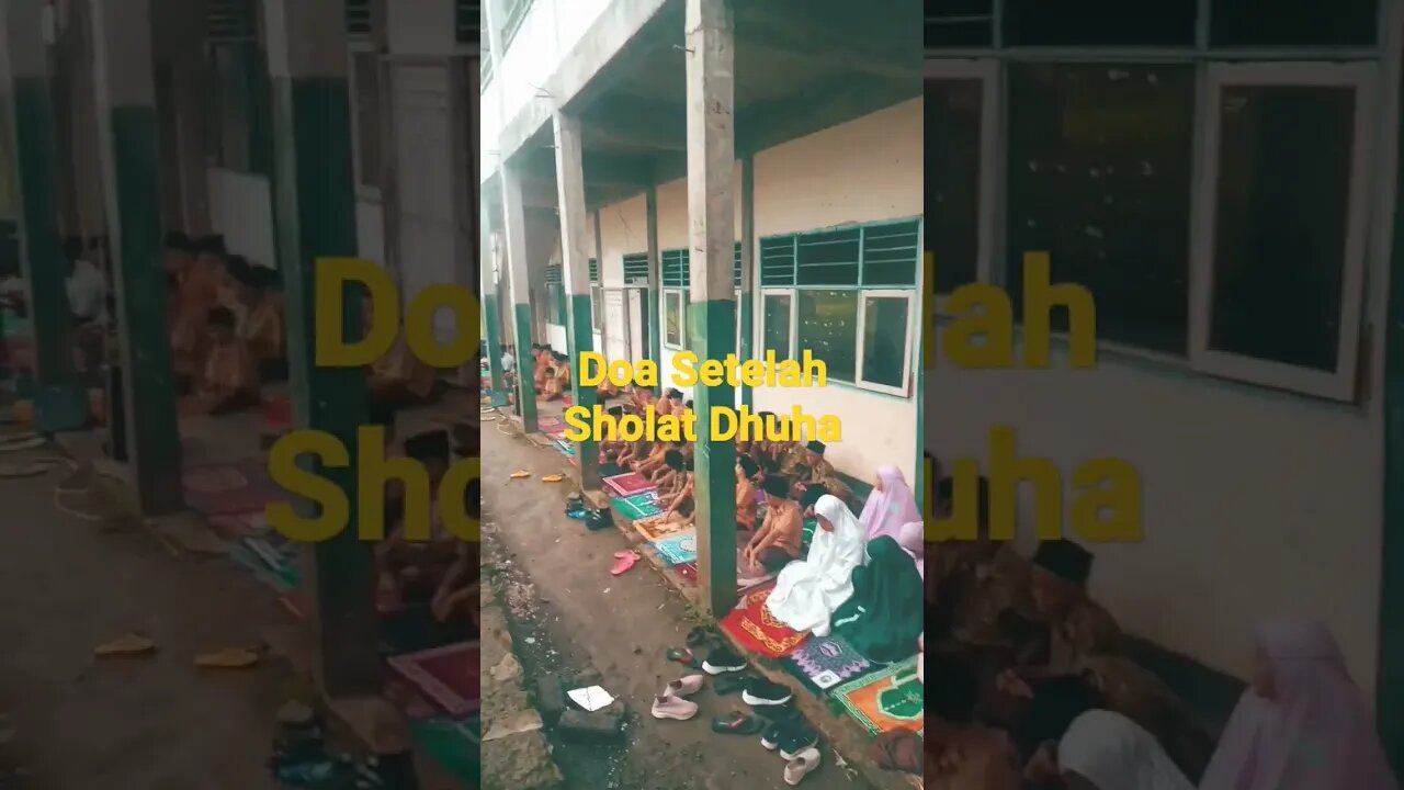 Doa Sholat Dhuha