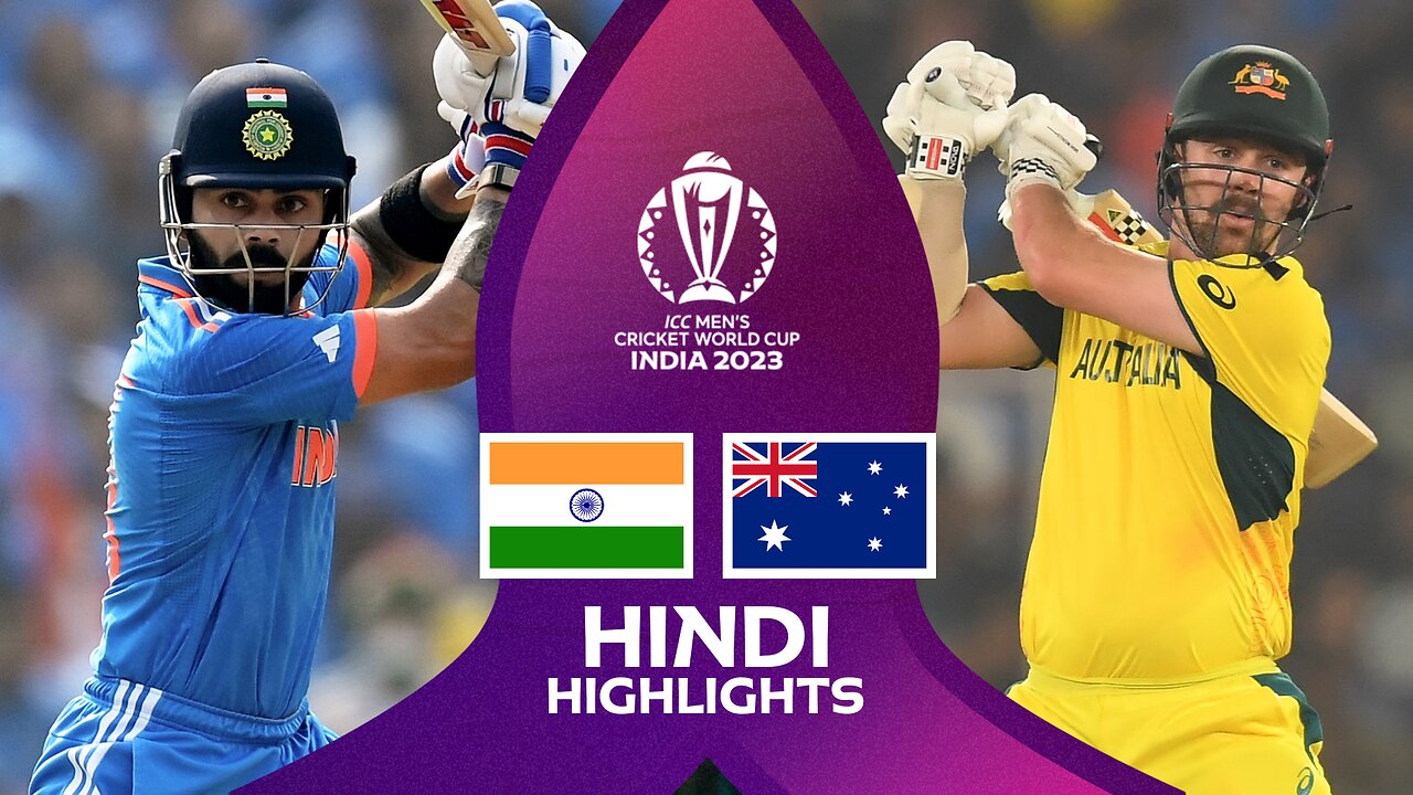 Australia and India World Cup final match and highlights