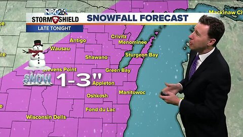 Michael Fish's NBC26 weather forecast