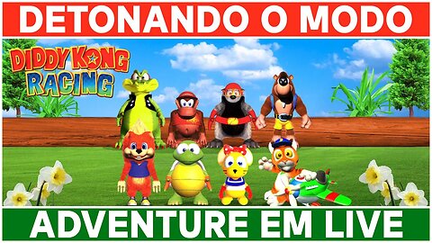 Diddy Kong Racing - Concluindo o modo Adventure!