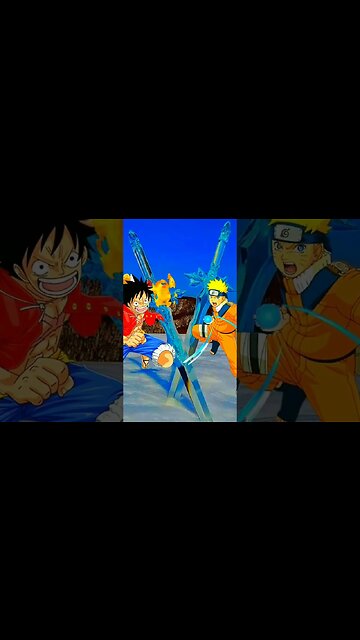 Naruto VS Luffy - WHO IS STRONGEST??.#shorts
