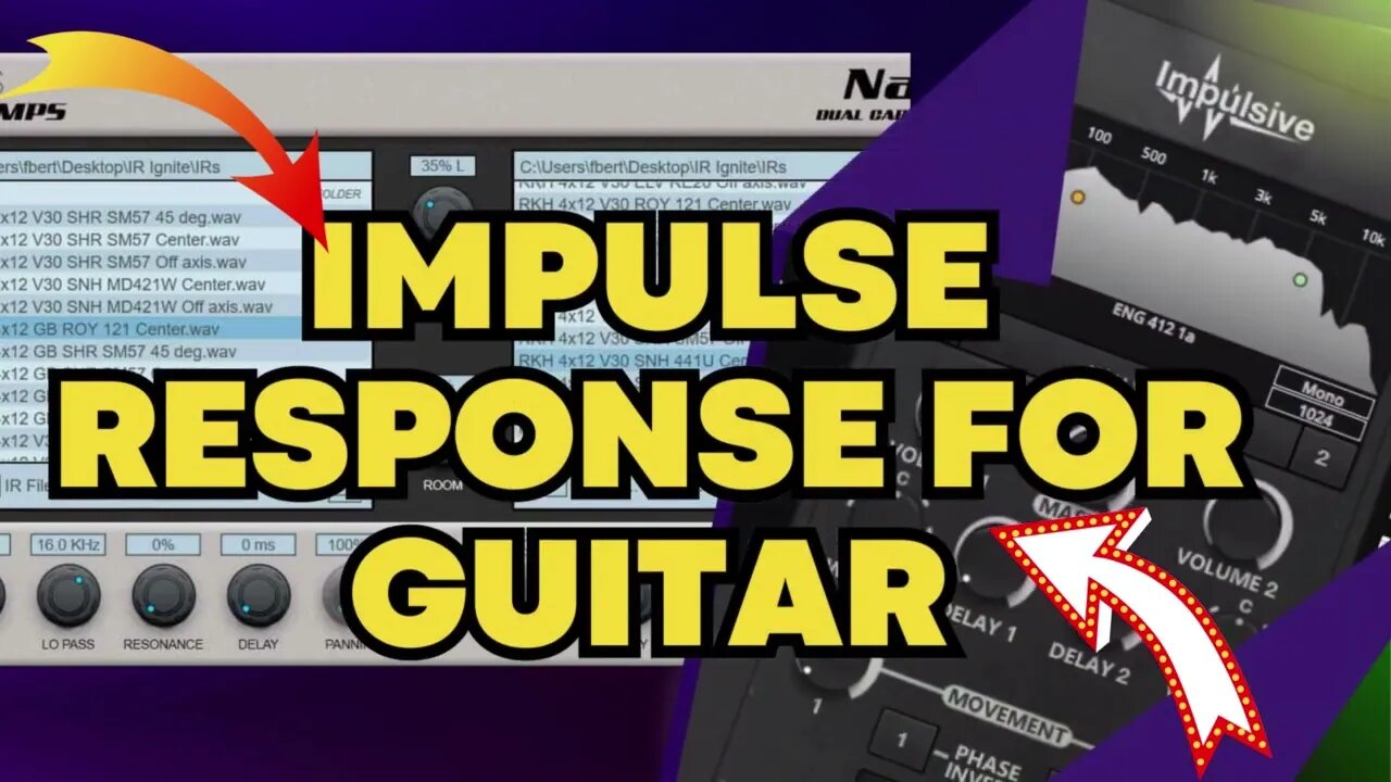 impulse response for guitar #shorts