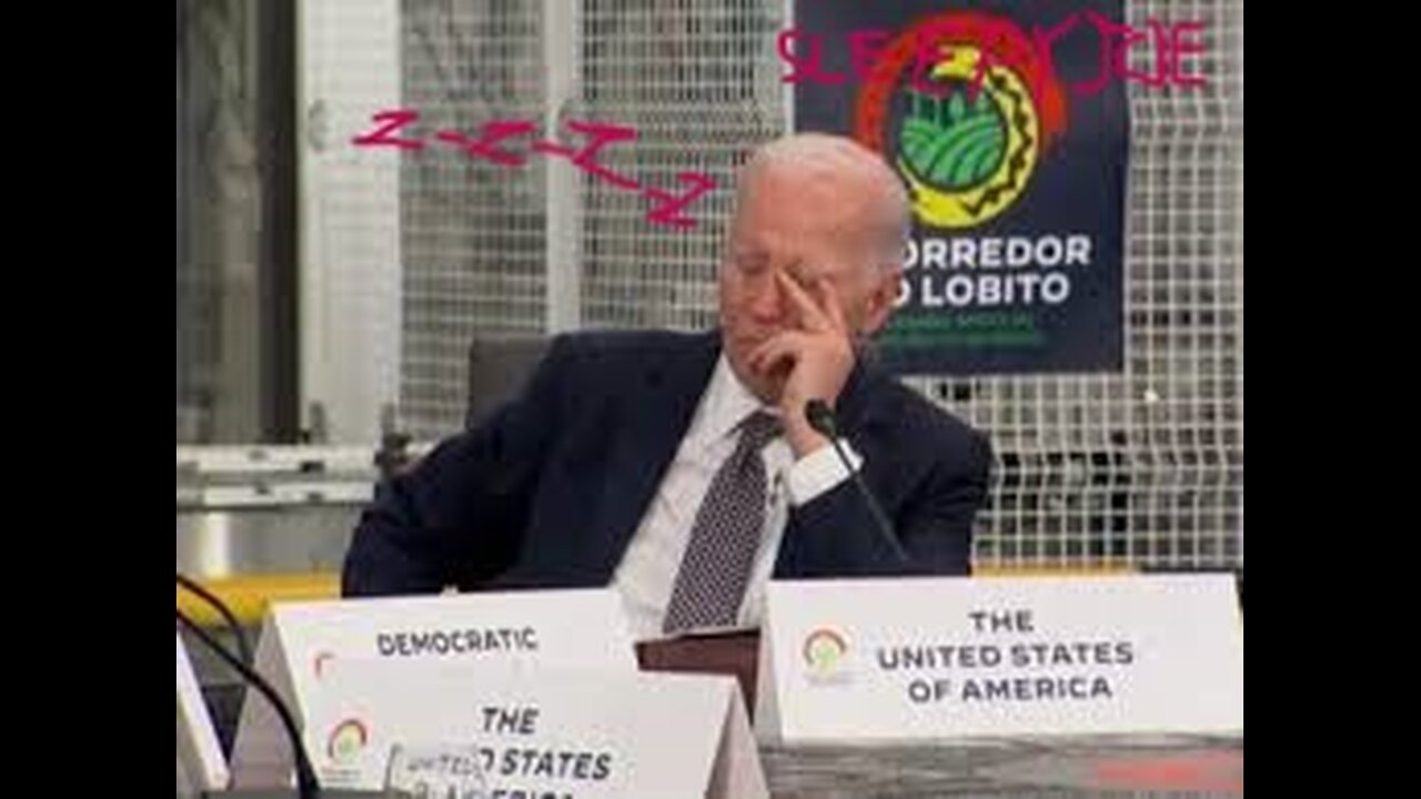 Sleepy Joe NODS off During Summit Meeting!