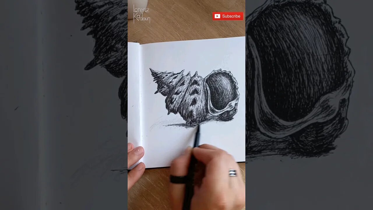 #penandink #sketchbook Detailed #ballpointpendrawing