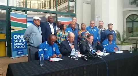 SOUTH AFRICA - Johannesburg - DA press on elections (video) (xi5)