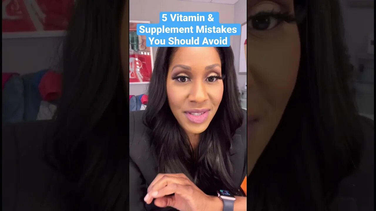 5 Vitamin & Supplement 💊Mistakes You Should Avoid Making! #shorts