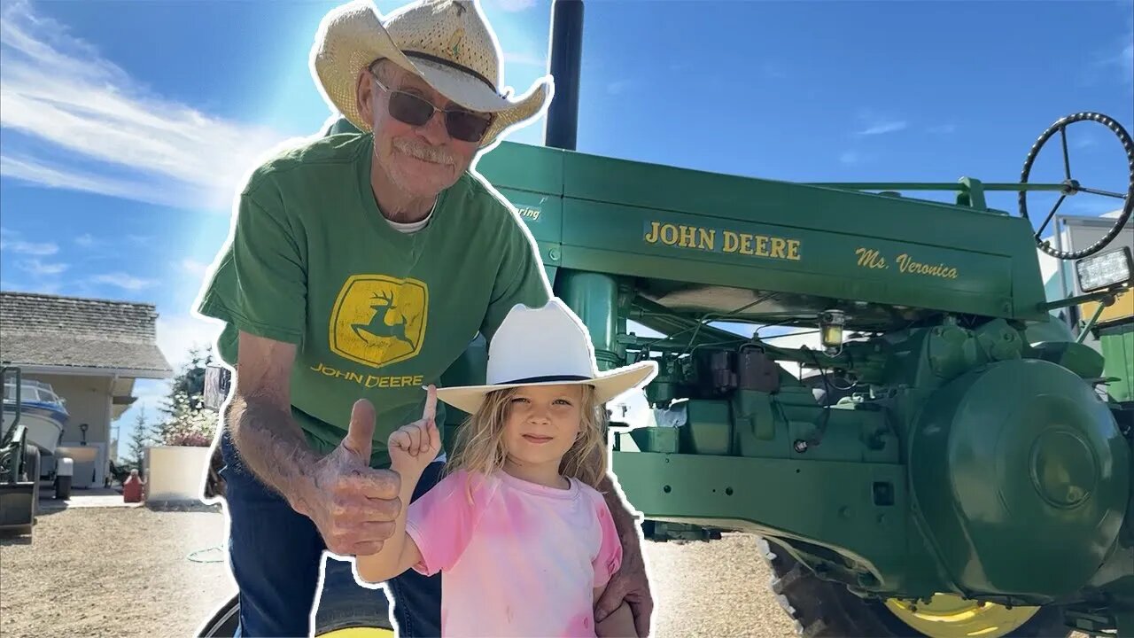 One Last Ride John Deere Tractors | Our First Egg's