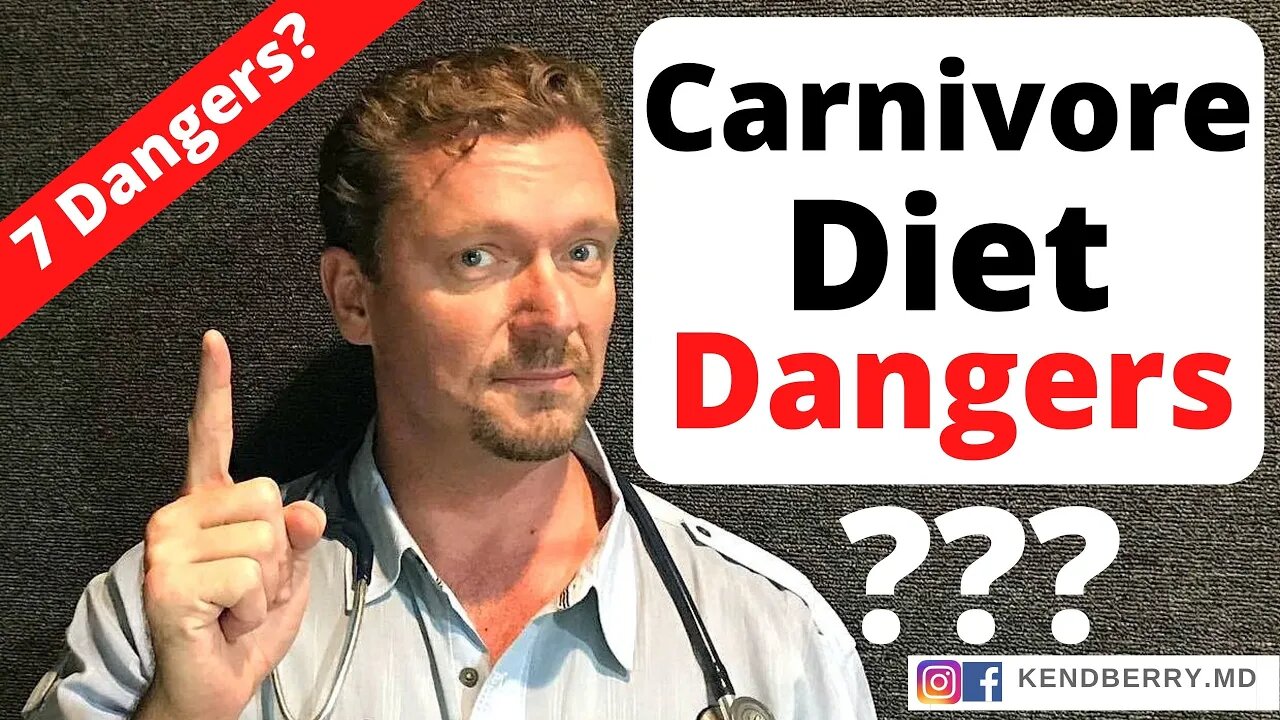 7 Dangers of the Carnivore Diet?? (Doctor Explains) 2021