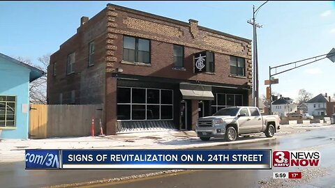 Signs of revitalization on N. 24th St