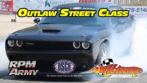 Outlaw Street Drag Racing OSCA at Kil Kare Raceway