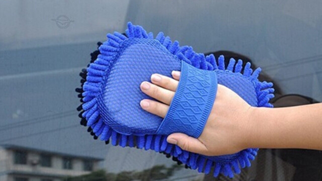 Car Ultrafine Fiber Chenille Wash Gloves Brushes