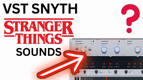 The Snyth Sounds Of Stranger Things No Talking Ujam Usynth Stranger Vst Au Aax
