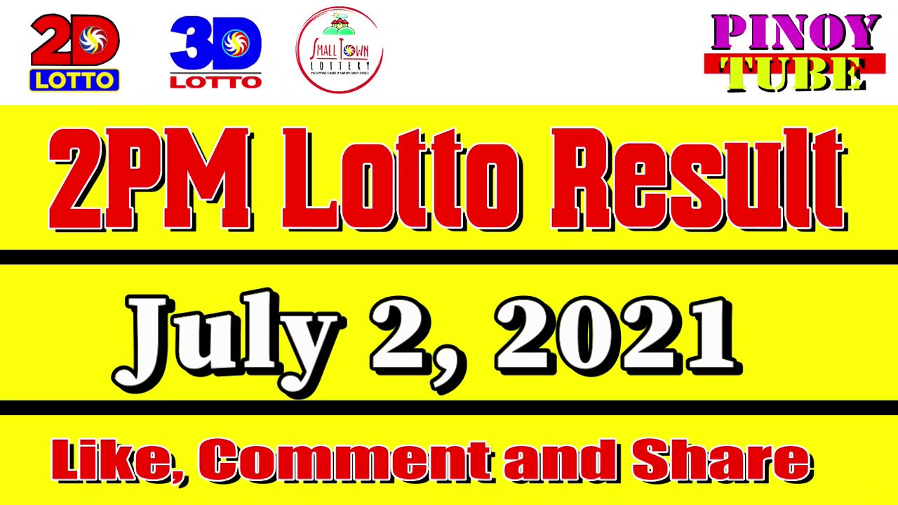 Lotto Result Today 2pm Draw July 2 2021 Swertres Ez2 Stl Pcso