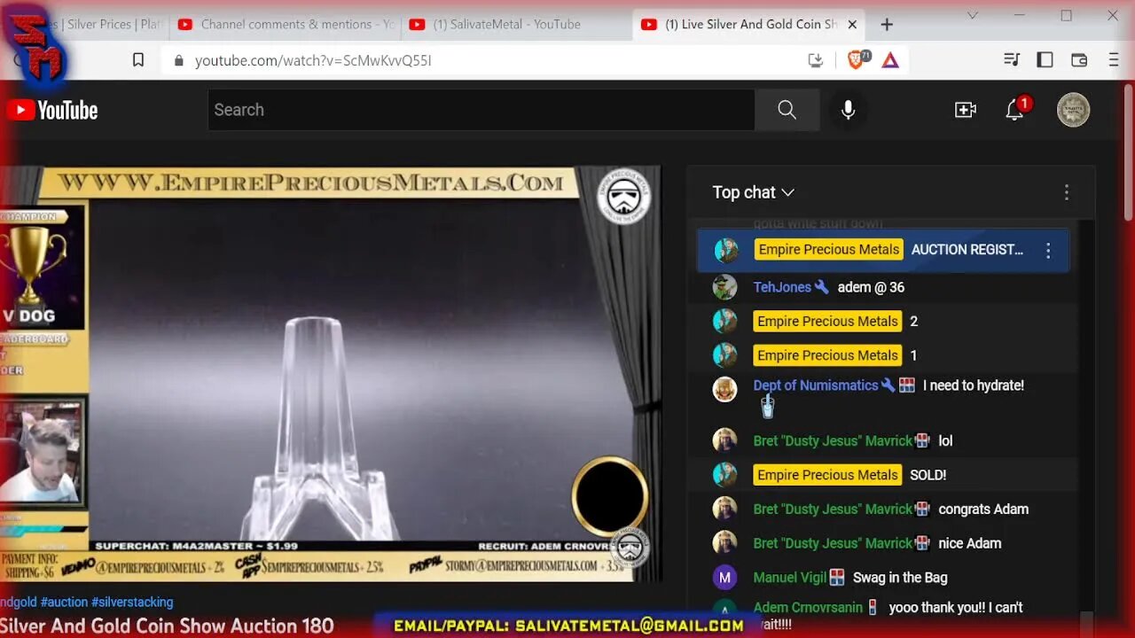 Tuesday Night LIVE! Gold & Silver