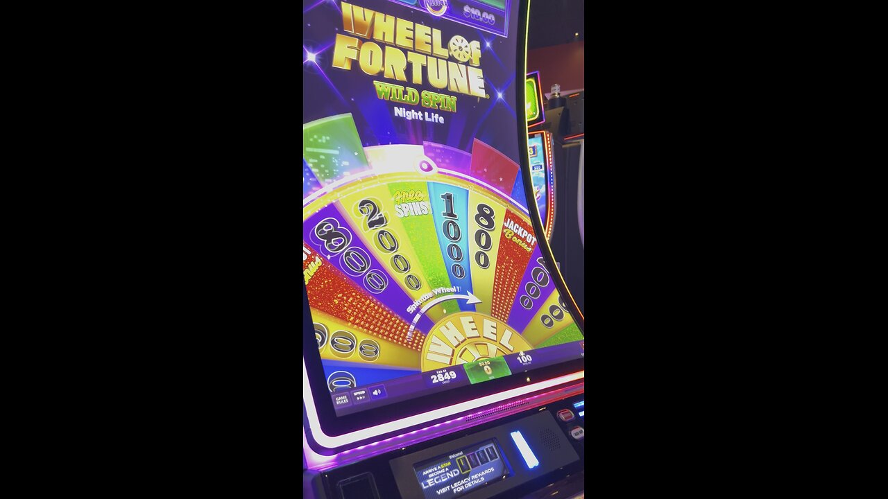 Wheel of Fortune casino slot machine