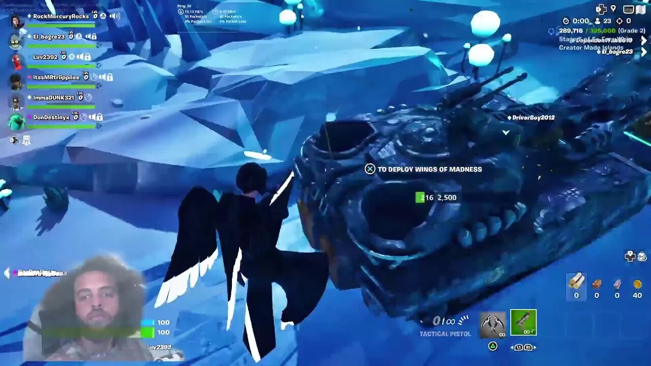 Fortnite with Rock Mercury