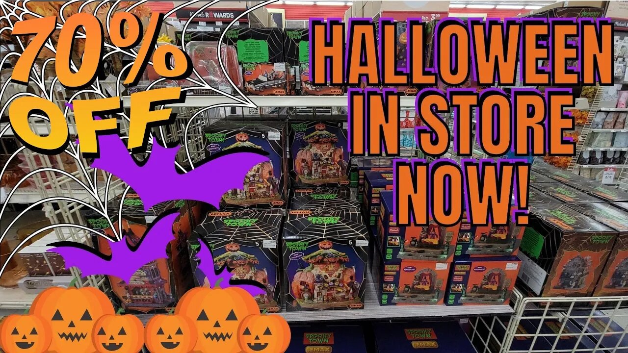 MICHAEL'S | 🎃HALLOWEEN 🎃 | FALL DECOR I LEMAX | 70% OFF 4TH OF JULY! | #michaels #michaelsstore