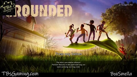Playing Grounded