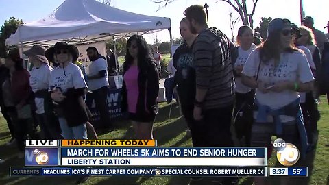 March for wheel 5k aims to end senior hunger